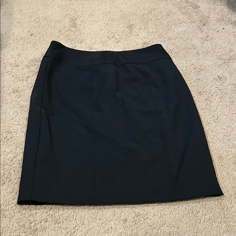 Worthington Elegant Black Pencil Skirt